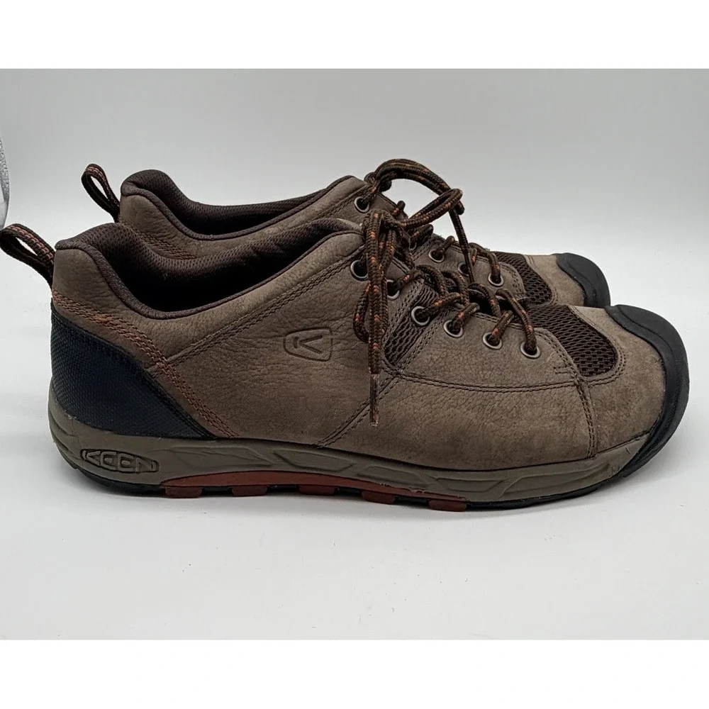 Keen Shoes Men's Sz 10.5 Brown Wichita Hiking Leather